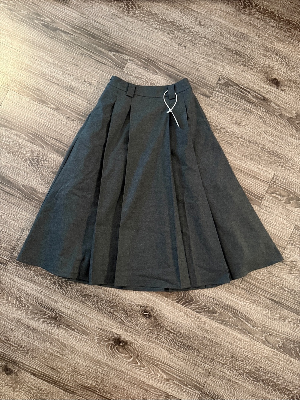 Petite Studio NYC Blake Wool Blend Skirt New